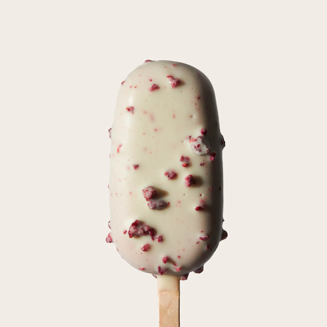 Raspberry & White Chocolate Gelato Bar